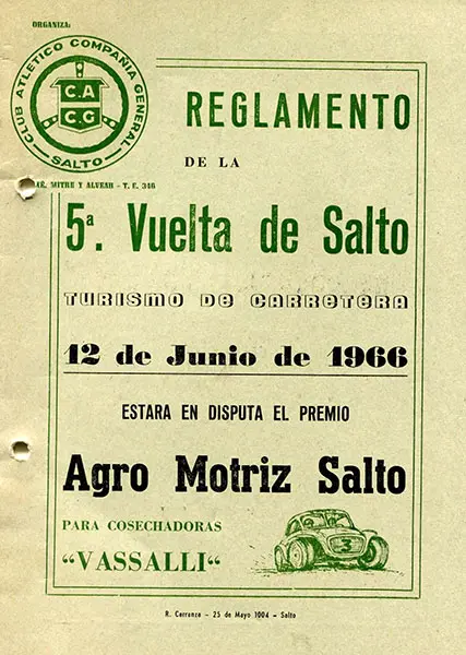 Reglamento 5ta Vuelta