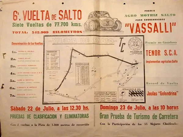 6ª Vuelta plano