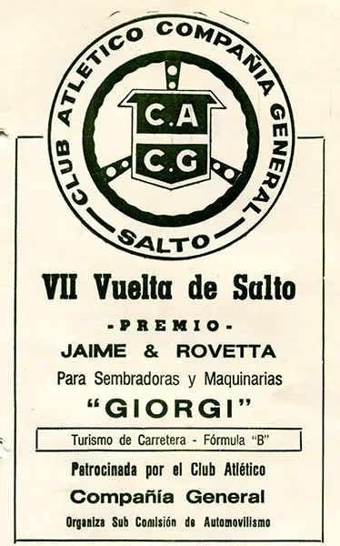 Aviso 7ma Vuelta