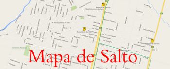 Salto, ubicación en el mapa